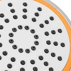 SOFFIONEE DOCCIA UNIVERSALE ANTICALCARE CON 3 FUNZIONI FISSAGGIO A PARETE MURO