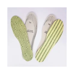 SOLETTE SOTTOPIEDE BAMBU FIBRA NATURALE SCARPE ANTIODORE ANTISUDORE UNIVERSALI PIEDI