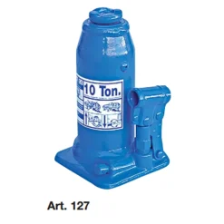 SOLLEVATORE IDRAULICO A BOTTIGLIA BINDA IDRAULICA TON. 10 OMCN 127 CRICK CRICCO