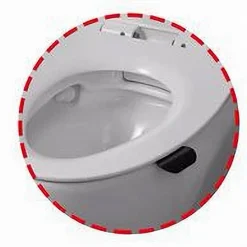 SOLLEVATORE PER COPERCHIO SEDILE WC COPRIWATER ADESIVO A LINGUETTA BIANCO 87627