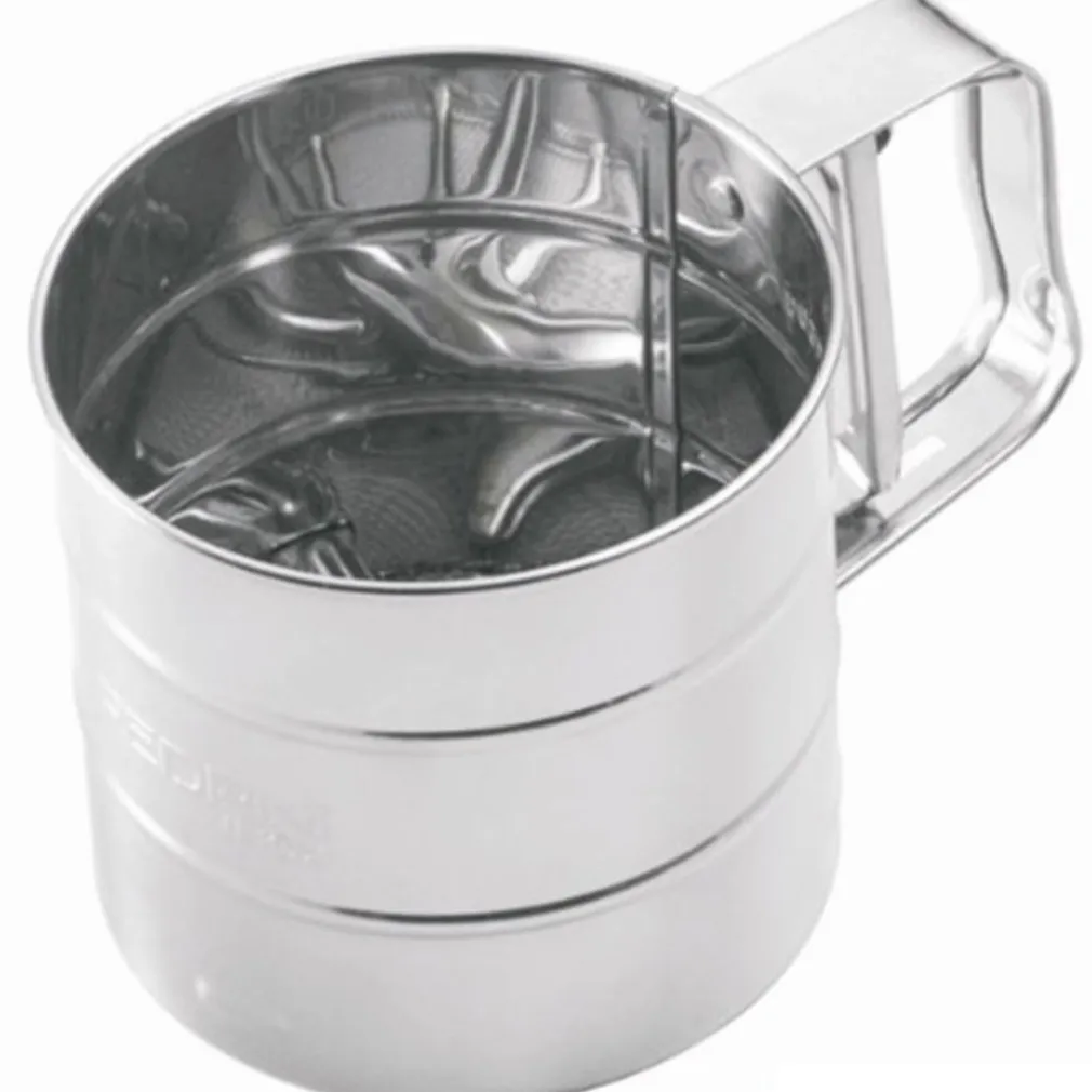 SPARGIFARINA IN ACCIAIO INOX 11 X 10 X 16 SPARGI FARINA ZUCCHERO A VELO