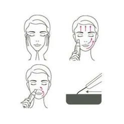 SPATOLA PER SCRUBBER PELLE ESFOLIANTE PULIZIA VISO ULTRASUONI PEELING FACCIALE