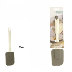 SPATOLA SPATOLINA IN SILICONE MANICO IN PLASTICA UTENSILE DOLCI PASTICCERIA 66208
