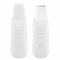 SPATOLA ULTRASUONI PULIZIA VISO PELLE ELIMINA PUNTI NERI 3 FUNZIONI