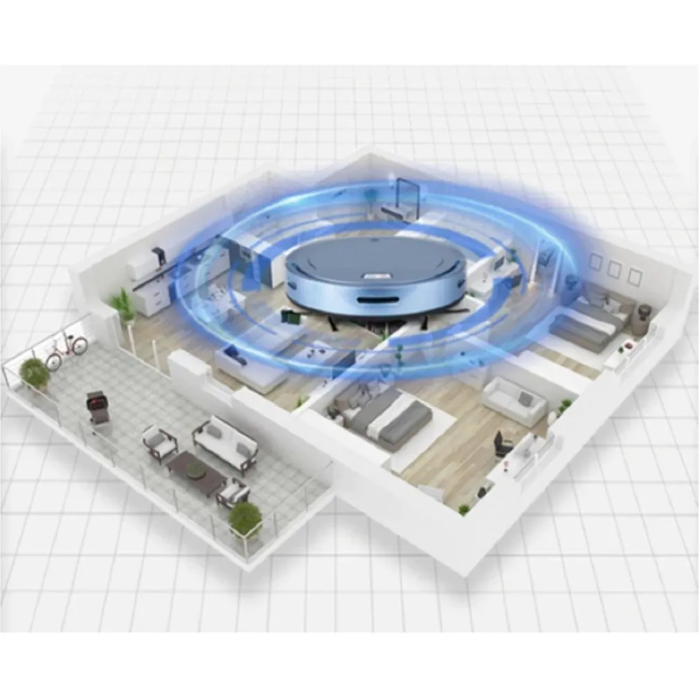 SPAZZATRICE ROBOT ASPIRAPOLVERE ELETTRICA INTELLIGENTE MULTIFUNZIONE Q-SD832