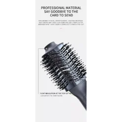 SPAZZOLA AD ARIA CALDA PROFESSIONALE AGLI IONI PIASTRA CAPELLI ACCONCIATURA V492