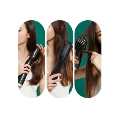 SPAZZOLA AD ARIA ELETTRICA MULTIFUNZIONALE ASCIUGA PETTINA CAPELLI 1000W Q-M623