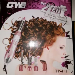 SPAZZOLA AD ARIA PHON 4 IN 1 PER CAPELLI DONNA ELETTRICO PARRUCCHIERI TP-4+1