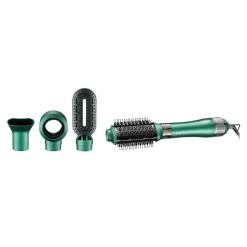 SPAZZOLA ASCIUGACAPELLI AD ARIA CALDA 4 IN 1 MULTIFUNZIONALE 3 TEMPERATURE V-493