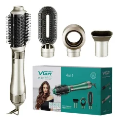 SPAZZOLA ASCIUGACAPELLI AD ARIA CALDA 4 IN 1 MULTIFUNZIONALE 3 TEMPERATURE V-493