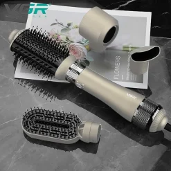 SPAZZOLA ASCIUGACAPELLI AD ARIA CALDA 4 IN 1 MULTIFUNZIONALE 3 TEMPERATURE V-493