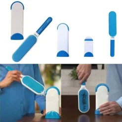 SPAZZOLA AUTOPULENTE RIMUOVE PELO POLVERE DOPPIA FACCIA TESSUTI PELO CANE GATTO