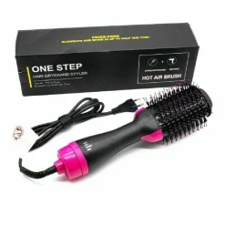 SPAZZOLA CON PHON ASCIUGACAPELLI LISCIANTE PROFESSIONALE PER CAPELLI ONE STEP
