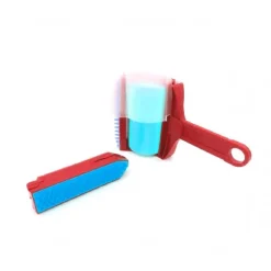 SPAZZOLA LAVABILE 2 IN 1 LEVAPELUCCHI RULLO RIMUOVE PELI TOGLI SILICONE SPORCO