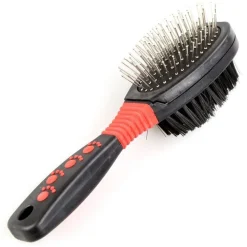 SPAZZOLA PER ANIMALI CANI GATTI COMBINATA 2 IN 1 20 CENTIMETRI