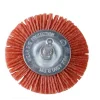 SPAZZOLA PER LUCIDARE FILI NYLON PUNTA ABRASIVA LEVIGARE PUNTE PER TRAPANO 75MM