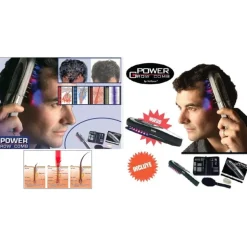 SPAZZOLA PETTINE LASER ANTI CADUTA CAPELLI ELETTRONICA GROW COMB PER UOMO DONNA