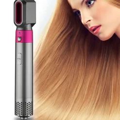 SPAZZOLA PIASTRA ARRICCIACAPELLI PHON ASCIUGACAPELLI 5IN1 MULTIFUNZIONE CERAMICA