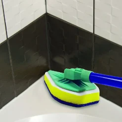 SPAZZOLA PULISCI PIASTRELLE FINESTRE BAGNI ALLUNGABILE 3 IN 1 CLEAN REACH