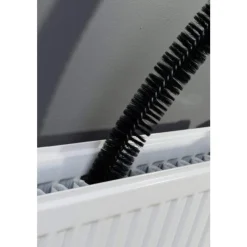 SPAZZOLA PULISCI TERMOSIFONE PULITERMO SCOVOLO PULIZIA POLVERE CALORIFERO 80CM