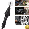 SPAZZOLA ROTANTE ACQUA PULISCI MOTO AUTO BICICLETTA LAVAGGIO CERCHIONI BRUSHHERO