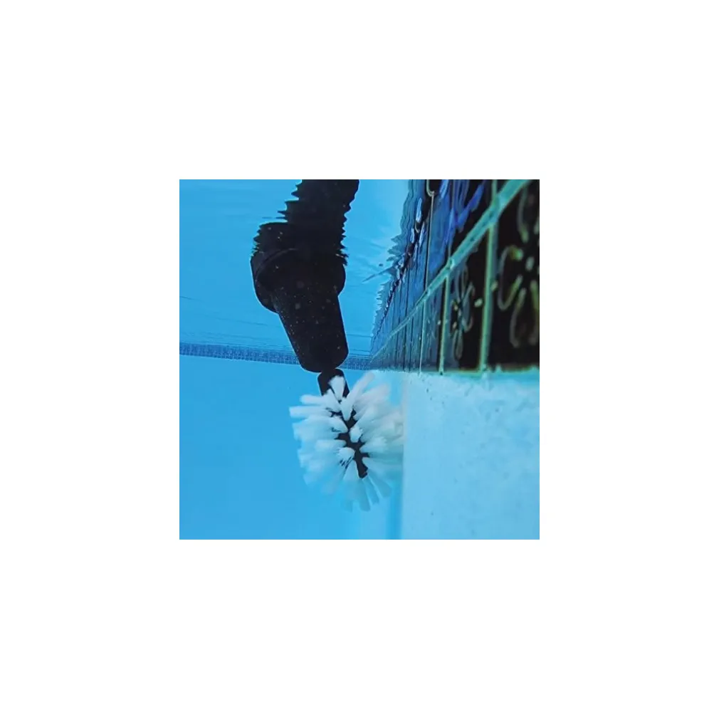 SPAZZOLA ROTANTE ACQUA PULISCI MOTO AUTO BICICLETTA LAVAGGIO CERCHIONI BRUSHHERO