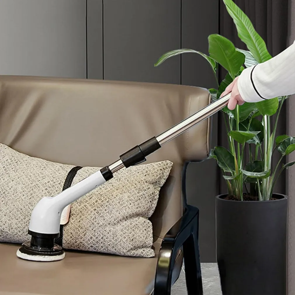 SPAZZOLA ROTANTE ELETTRICA MULTIFUNZIONE 9IN1 RICARICABILE SENZA FILI MANICO ESTENSIBILE