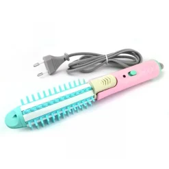 SPAZZOLA SONAR SN-013 DA VIAGGIO PIASTRA CAPELLI 2 IN 1 CAPELLI LISCI RICCI 160°