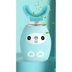 SPAZZOLINO ELETTRICO A ULTRASUONI BAMBINI PULIZIA E SBIANCAMENTO DENTI Q-YS13