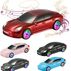 SPEAKER ALTOPARLANTE MUSICALE WIRELESS FORMA D'AUTO 5W USB/TF MP3 RADIO Q-YX811