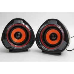 SPEAKER ALTOPARLANTI STEREO PER COMPUTER PC 2.0 CABLATO CAVO USB AUX 3,5MM Q87