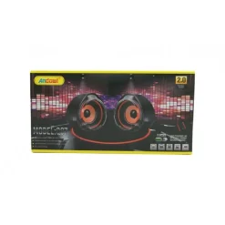 SPEAKER ALTOPARLANTI STEREO PER COMPUTER PC 2.0 CABLATO CAVO USB AUX 3,5MM Q87