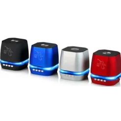 SPEAKER BLUETOOTH CASSA PORTATILE LED ALTOPARLANTE MP3 SD CARD AUX X SMARTPHONE