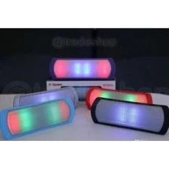 SPEAKER CASSA BLUETOOTH FM TF USB VIVAVOCE SMARTPHONE TABLET RICARICABILE LED