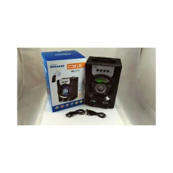 SPEAKER CASSA MULTIMEDIALE PORTATILE RADIO FM BLUETOOTH SD USB MP3 MK-271