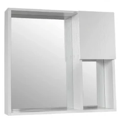 SPECCHIERA PENSILE SPECCHIO MOBILETTO PARETE BAGNO ARMADIETTO 73X12X63CM 808975