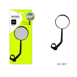 SPECCHIETTO RETROVISORE CORPO FLESSIBILE ATTACCO UNIVERSALE BICICLETTA XC-2617