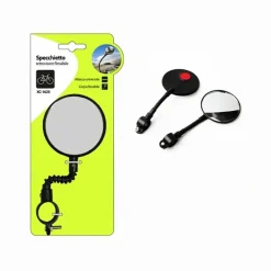 SPECCHIETTO RETROVISORE CORPO FLESSIBILE UNIVERSALE PER BICI BICICLETTA XC-1625