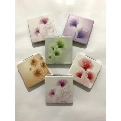 SPECCHIETTO SPECCHIO DA BORSA BORSETTE PER DONNA MAKE UP RICHIUDIBILE IDEA REGALO