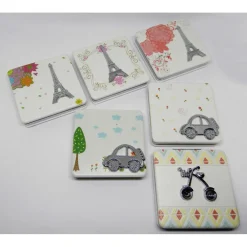 SPECCHIETTO SPECCHIO DA BORSA BORSETTE PER DONNA MAKE UP RICHIUDIBILE IDEA REGALO