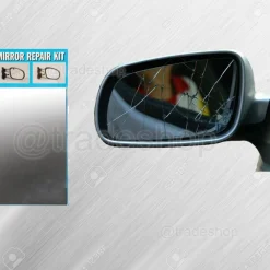 SPECCHIETTO SPECCHIO PER AUTO SAGOMABILE RIPARAZIONE VETRO RICAMBIO