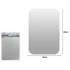 SPECCHIO ADESIVO FORMA RETTANGOLARE ADESIVA MURALE ARREDAMENTO CASA 30X40CM