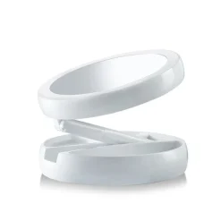 SPECCHIO DA TAVOLO ZOOM 3X CON SUPPORTO + ROTAZIONE 360 GRADI DONNE BELLEZZA