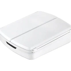 SPECCHIO MAKE UP CON LUCI A LED E CASSETTI PER TRUCCO REGOLABILE PIEGHEVOLE AWAY