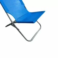 SPIAGGINA IN TEXTILENE BLU PIEGHEVOLE SEDIA PER MARE CAMPEGGIO 57X47X72 CM 281053