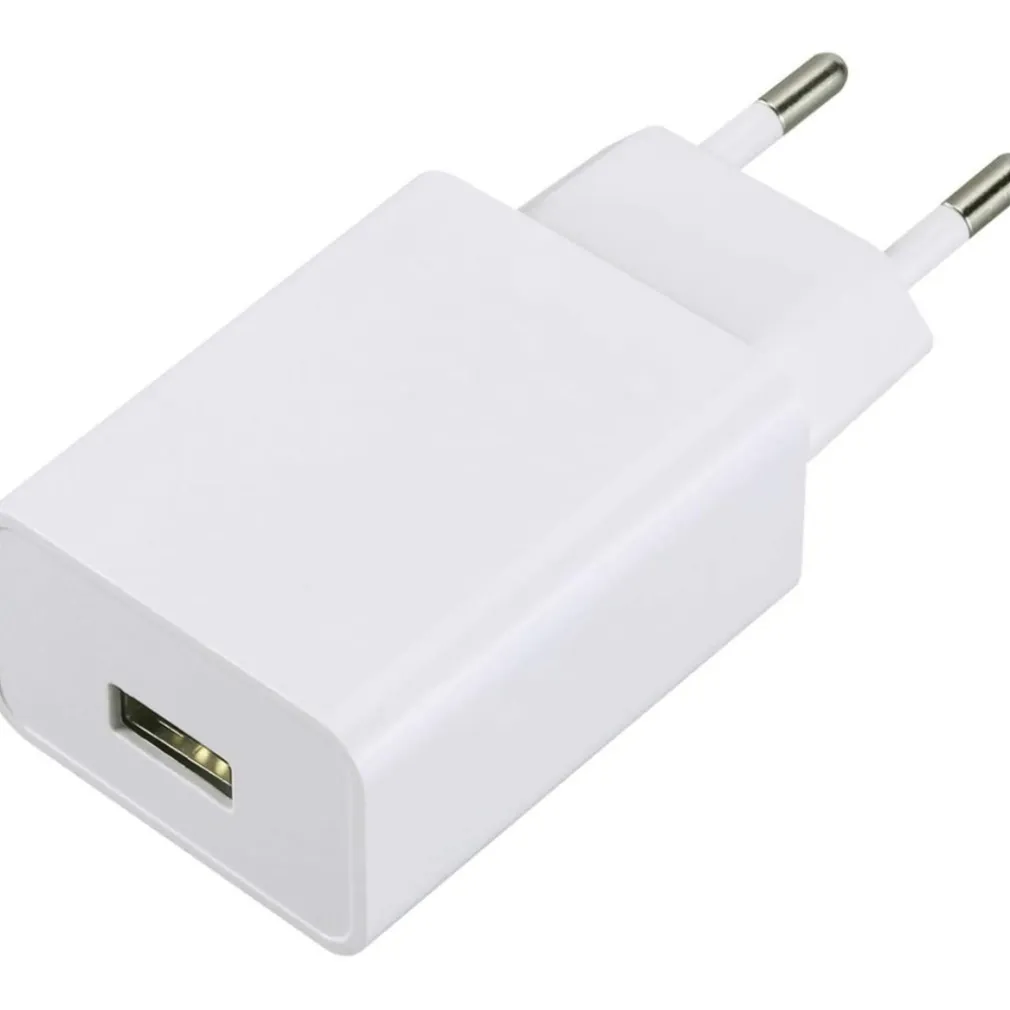 SPINA CARICABATTERIE USB SMARTPHONE 2.1A RICARICA VELOCE PER PRESA MURO Q-CD013