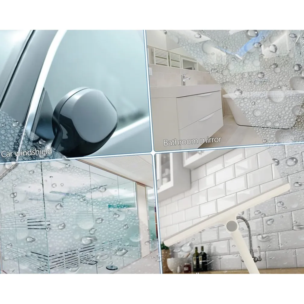 SPINGIACQUA TERGIVETRO RUOTABILE PULISCI SPECCHIO PORTA DOCCIA BAGNO VETRI 87626