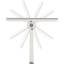 SPINGIACQUA TERGIVETRO RUOTABILE PULISCI SPECCHIO PORTA DOCCIA BAGNO VETRI 87626