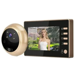 SPIONCINO ELETTRONICO DIGITALE PORTA CAMPANELLO CON MONITOR 4.3'' CON FOTOCAMERA