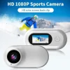 SPORT ACTION CAMERA HIGH CLEAR MINI PORTATILE DA VIAGGIO CON CLIP PER MOTO AUTO